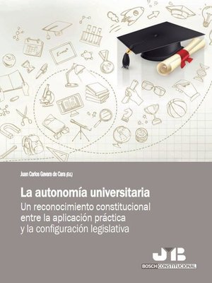 cover image of La autonomía universitaria